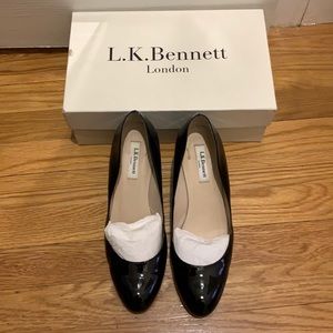 LK Bennett Zahara Tortoise Shell Wedges